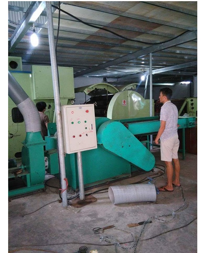 Máy trộn và phá bông